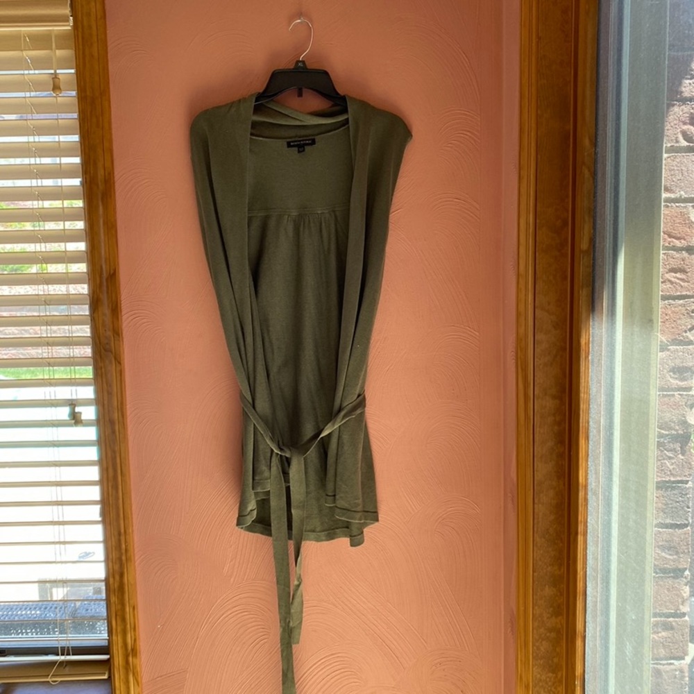Green Cardigan
